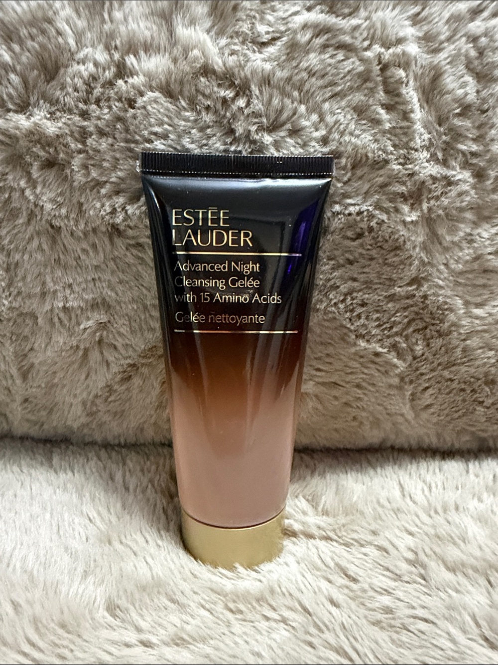 Estee Lauder Makeup Primer Tube in Pink and Gold Gradient